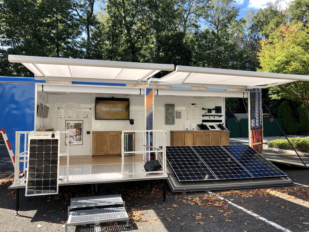 SunPower's tweet image. Phoenix solar pros: Are you a #SPWR dealer or interested in being one? Join our free a.m. training (dealers only) or afternoon open house Monday at the Doubletree Phoenix-Tempe. Register: ow.ly/KMwf50wXfsl #solarroadshow