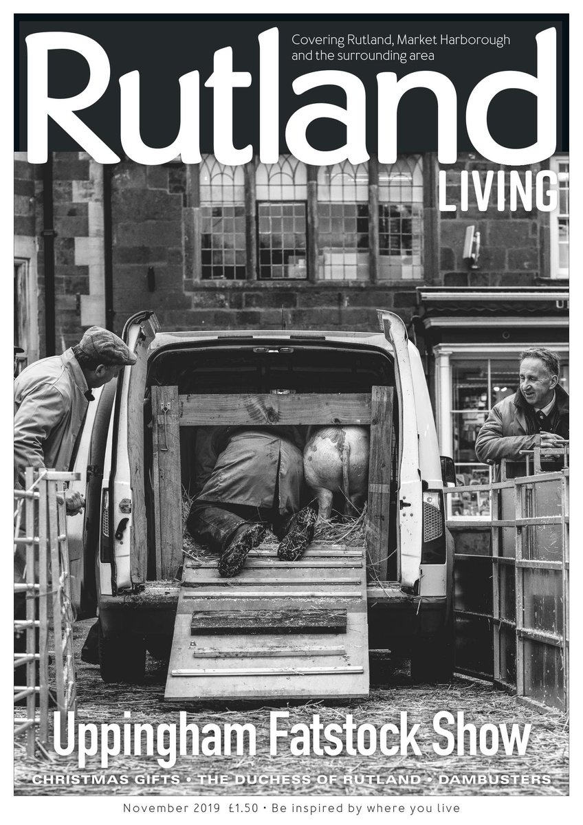 Our November issue of <a href="/rutlandliving/">Rutland Living</a> is now out. Huge thanks to <a href="/amjgomedia/">Andrew James</a> for the fabulous photo of Uppingham's Fatstock Show gracing the cover. Inside we've got Christmas gifts, fashion at The Engine Yard with Her Grace <a href="/DuchessRutland/">Emma Rutland</a>, art by Caryl Reading and more. Enjoy!