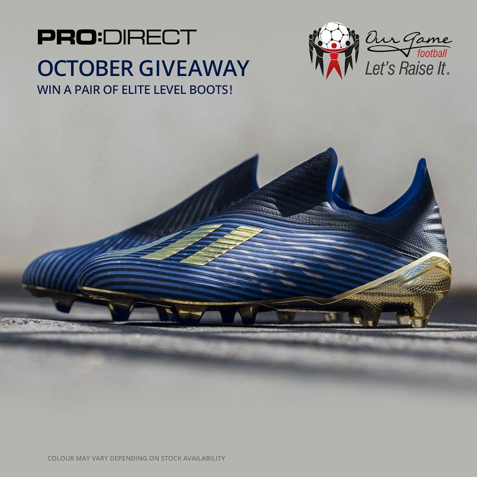 Last day to get involved in this giveaway ! Like, retweet and follow us to be on with a chance of winning this month's boots in association with <a href="/ProD_Soccer/">Pro:Direct Soccer</a> ! Winner to be announced early next week! 🙌🏿🔥👌🏿 #TeamOurGame #ChangingTheGame #ItsAMovement #Winning