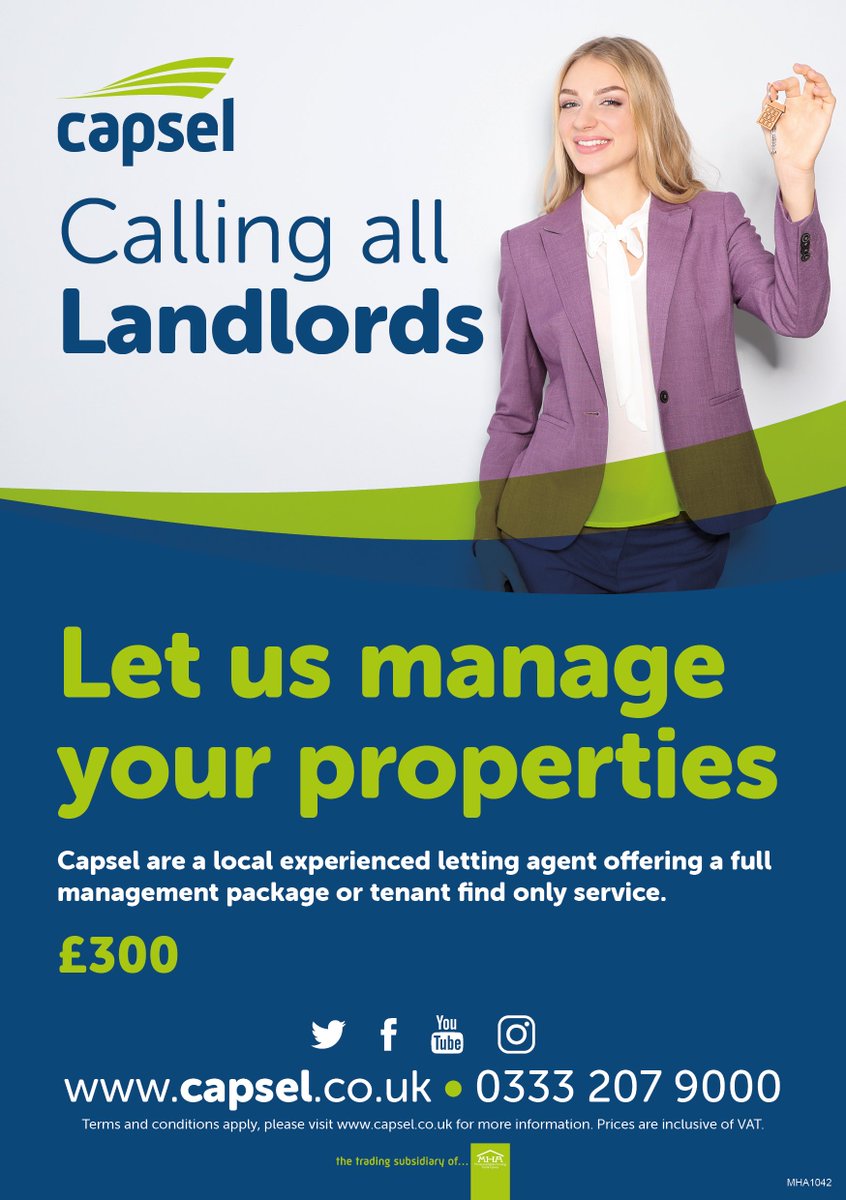 Tick off a job off your to-do list and let us manage your properties. From finding the perfect tenants to taking care of it all, our lettings team have a service that right for you. Call the team to find out more on 0333 207 9000

#landlord #lettingsagent #estateagent #forren