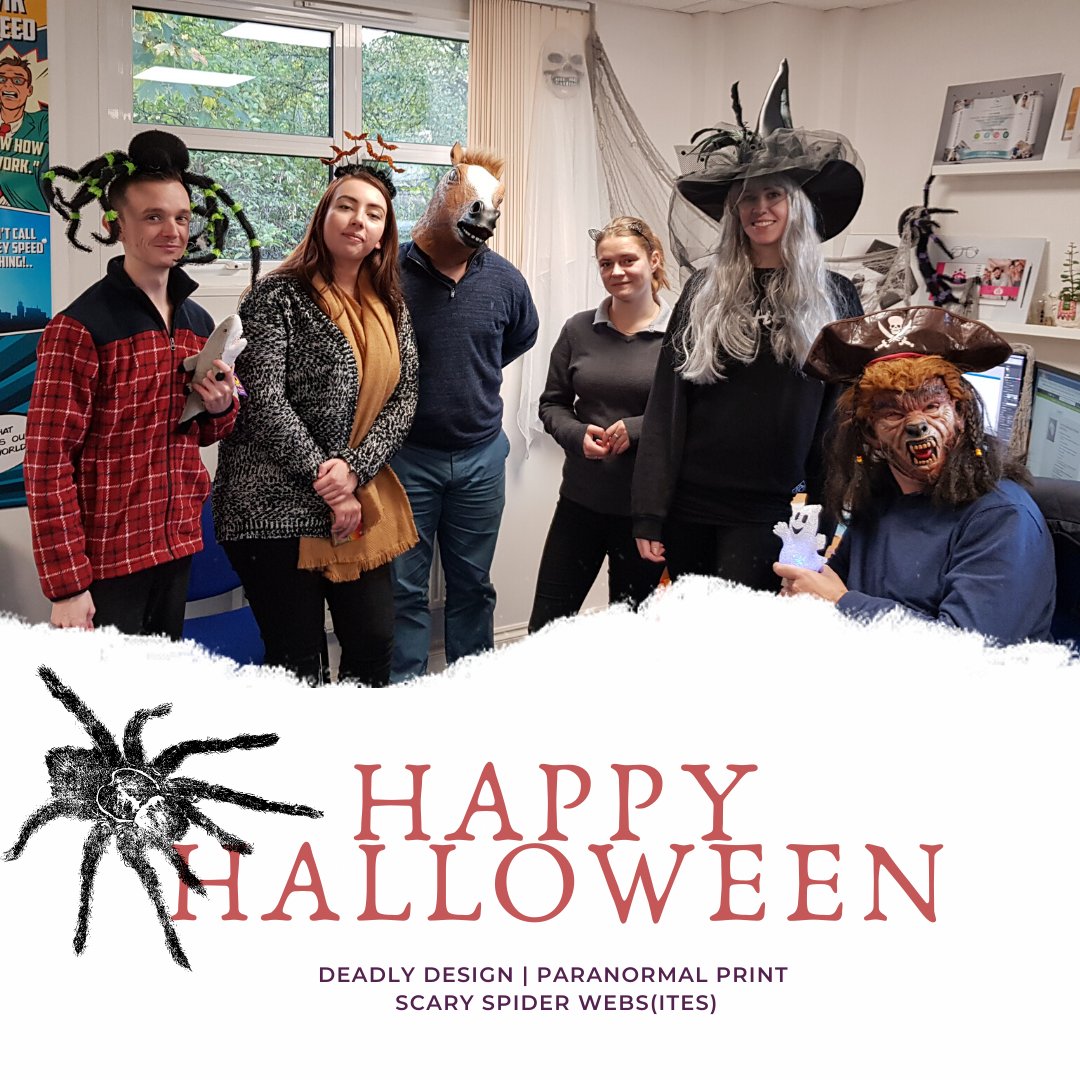 Something scary's happening in the Kall Kwik office...
We hope you're having a spooktacular #Halloween too! 👻 🎃