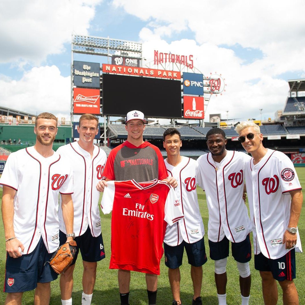 ⚾ 2019 #WorldSeries Champions, huh? Pretty neat. 😎

🎉 Congratulations, <a href="/Nationals/">Washington Nationals</a> - it was a pleasure to swing by and visit Nationals Park on our pre-season tour 👌

🇺🇸 #ArsenalinUSA