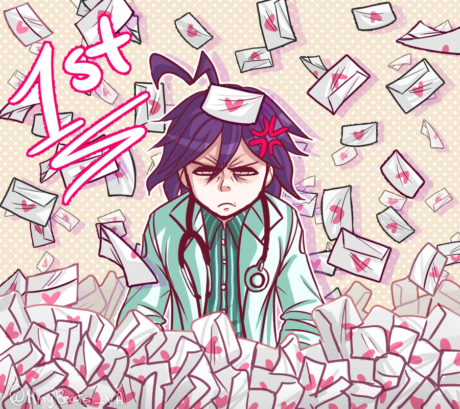 DDistrust's tweet image. We posted a favorite character poll in our discord and Osamu won out, with Rantaro and Mai tying for 2nd! I&apos;m sure they really appreciate the love. 
Though I wonder if the results will alter anything in the future? 🤔
#fangan #danganronpa #drdistrust #danganronpav3 #ndrv3 #drv3