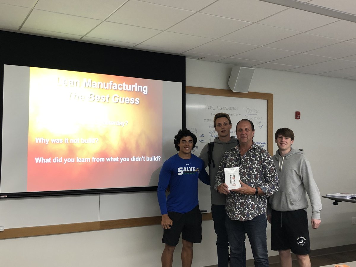 vibco_vibrators's tweet photo. Karl was surprised &amp; stoked to hear that Salve required each &amp; every student to take the @CliftonStrengths Assessment to discover their individual top 5 strengths! This is a rarity &amp; extremely refreshing to know Salve is dedicated to investing in their students!
#BetterIsBetter https://t.co/rq6MTV4eaW