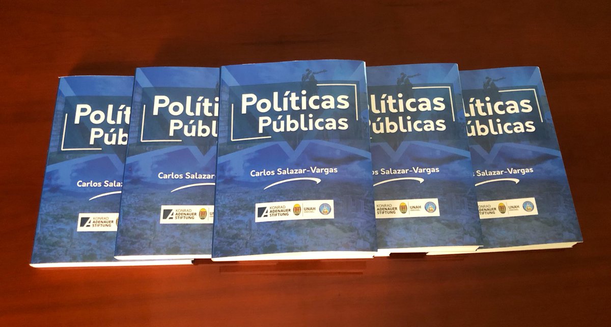 Compartimos la nueva publicación de #KASHonduras Título: Políticas Públicas del autor Carlos Salazar-Vargas / <a href="/CarlosSalazarV/">Carlos Salazar Vargas</a>
