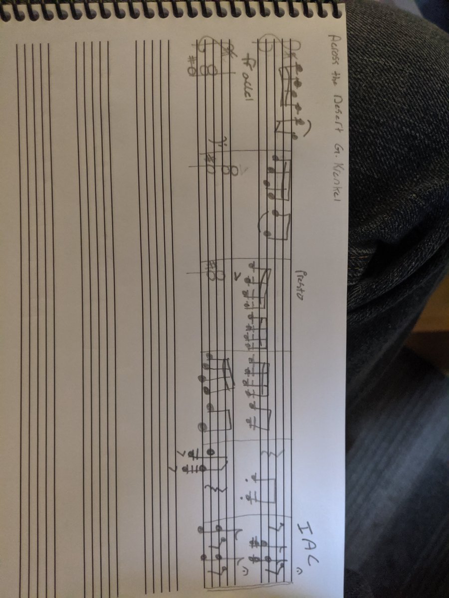 AspenFurlow's tweet photo. Across the Desert Gustav Krenkel (1874-1940) @PMaust1 #expandthecanon #umbcmusictheory https://t.co/Iq87vu2uVr