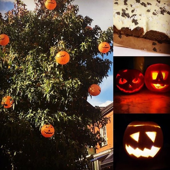We're in the spooky spirit here at Media Maze 🕷️👻 We've gone pumpkin mad for Halloween - along with the rest of Altrincham high street! 🎃🧡

#Alty #pumpkincarving #pumpkinlantern #pumpkincake #Halloween