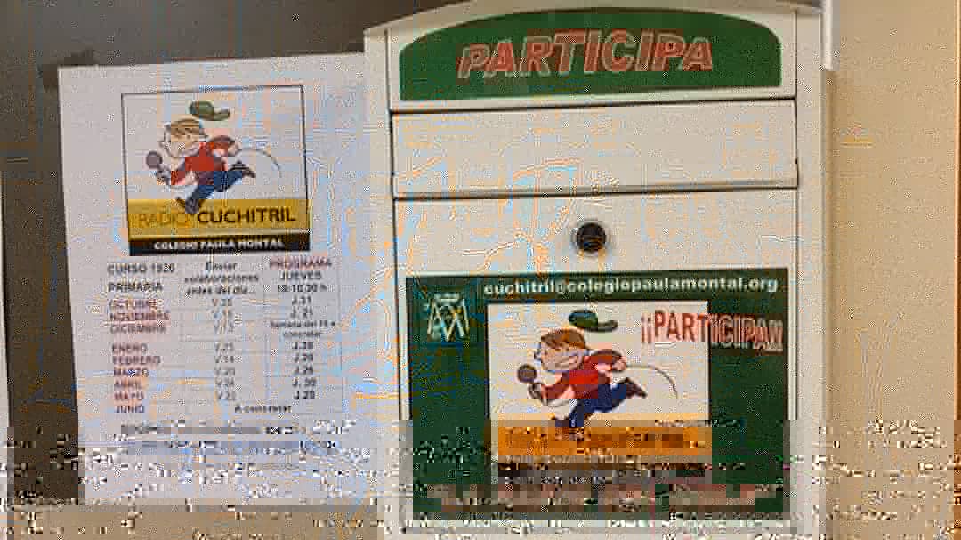 ColePaulaMontal's tweet photo. Hemos comenzado la nueva temporada de #RadioCuchitril (EPO y ESO), con el programa n°181 desde que comenzamos hace 17 años (oct 2002).
Puedes mandar tus colaboraciones a cuchitril@colegiopaulamontal.org #laradiodelcole #cuchitril #abrelosojos #paulamontal #escolapias https://t.co/JqqmXpTwcJ