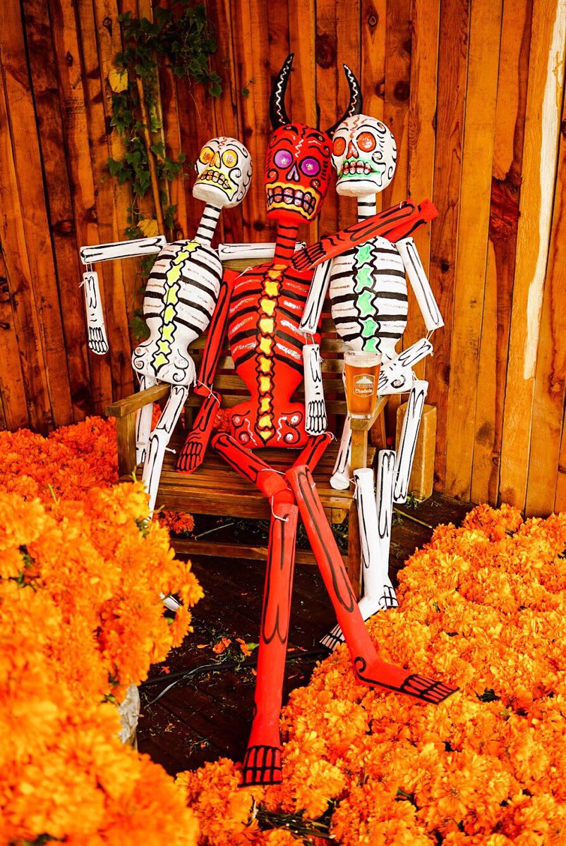 Hicimos una cerveza especial para #DiaDeMuertos y dicen que está rica rica. 

#BuenaCervezaBuenaVida