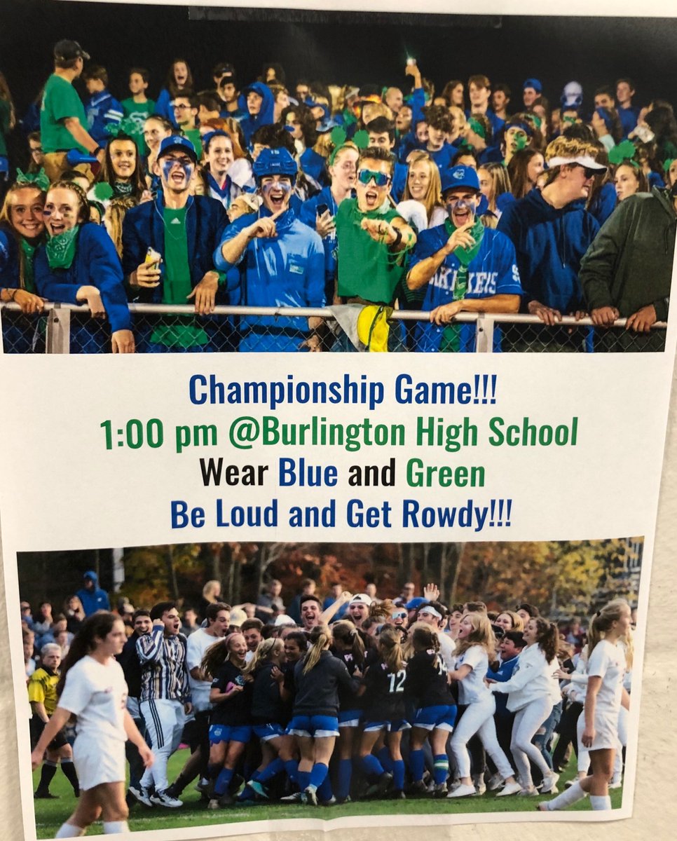 CSDAmyMinor's tweet photo. Hoping to see lots of Laker Fans at the Girls Soccer Championship Game on Saturday!  Good luck Lady Lakers!  #superproud @CSDCommunity @CHSLakersVT @CHSAthleticsVT @chsgvsoccer https://t.co/BganJojlI2