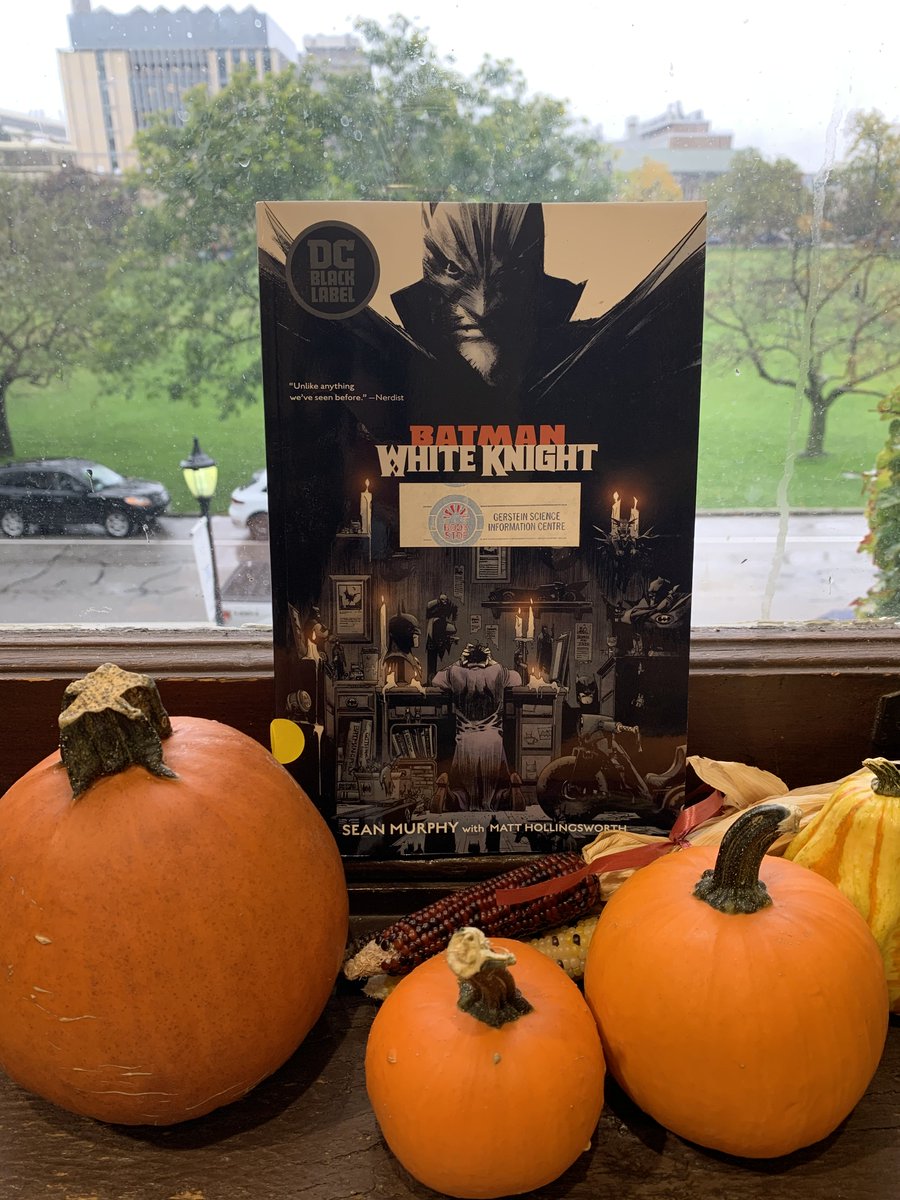 GersteinLibrary's tweet photo. Happy Halloween! Looking for a scary late-night treat? Stop by the #GersteinBookstop and pick up one of our many spooky graphic novels! #exploreUofT @uoftlibraries https://t.co/59HUZgnl6W
