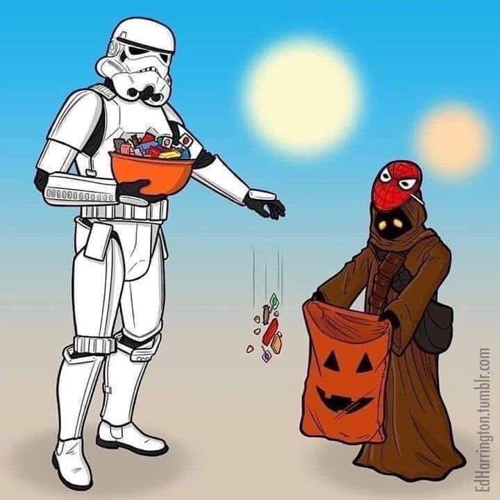 Happy Halloween everyone! #starwars #stormtrooper
