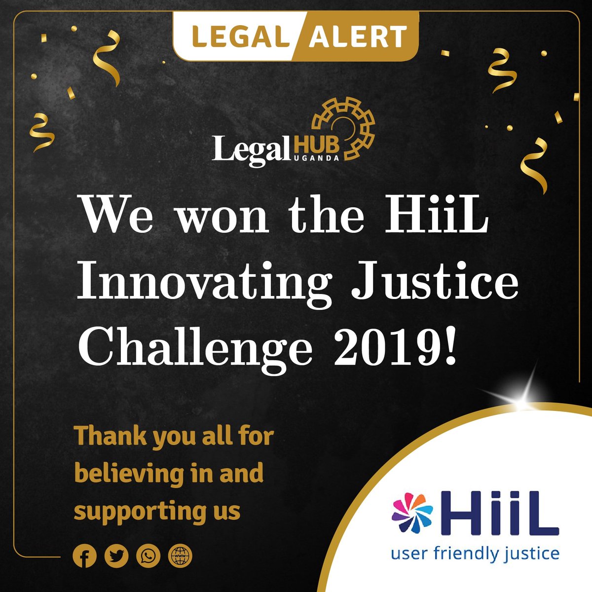 LegalHubUG's tweet photo. LEGAL ALERT

Let's celebrate this🎈🎉🍾

@InnoJustice! https://t.co/3Kdx3pXPNy