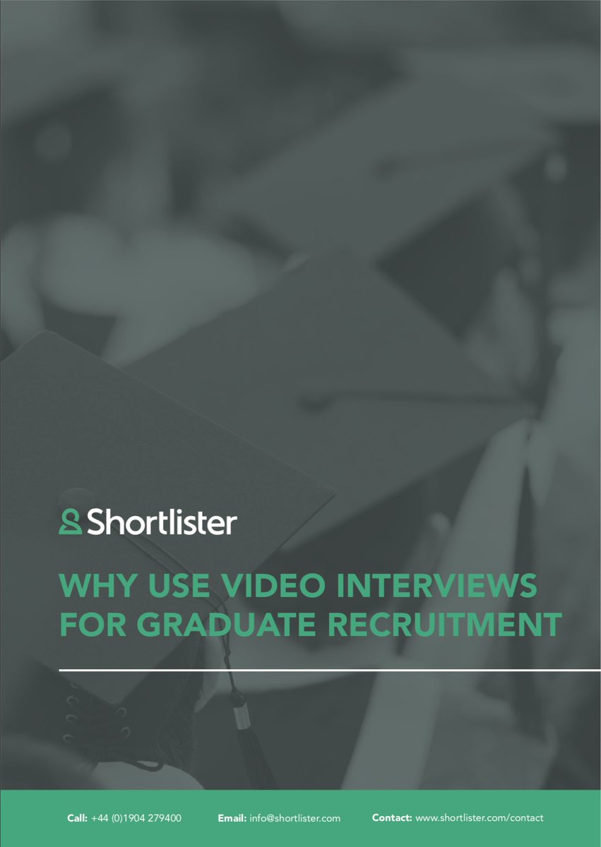 Is the overload in graduate recruitment holding your organisation back? Discover how to give your recruitment process the competitive edge. 
Get your free guide here > hubs.ly/H0lzlDq0 hubs.ly/H0lzlDr0

#recruitment #hr #graduaterecruitment