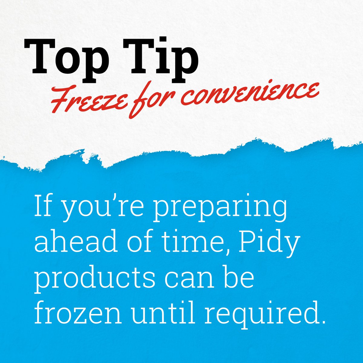 pidyuk's tweet image. Once defrosted, your #Pidy creations will be as good as new again! 🙌