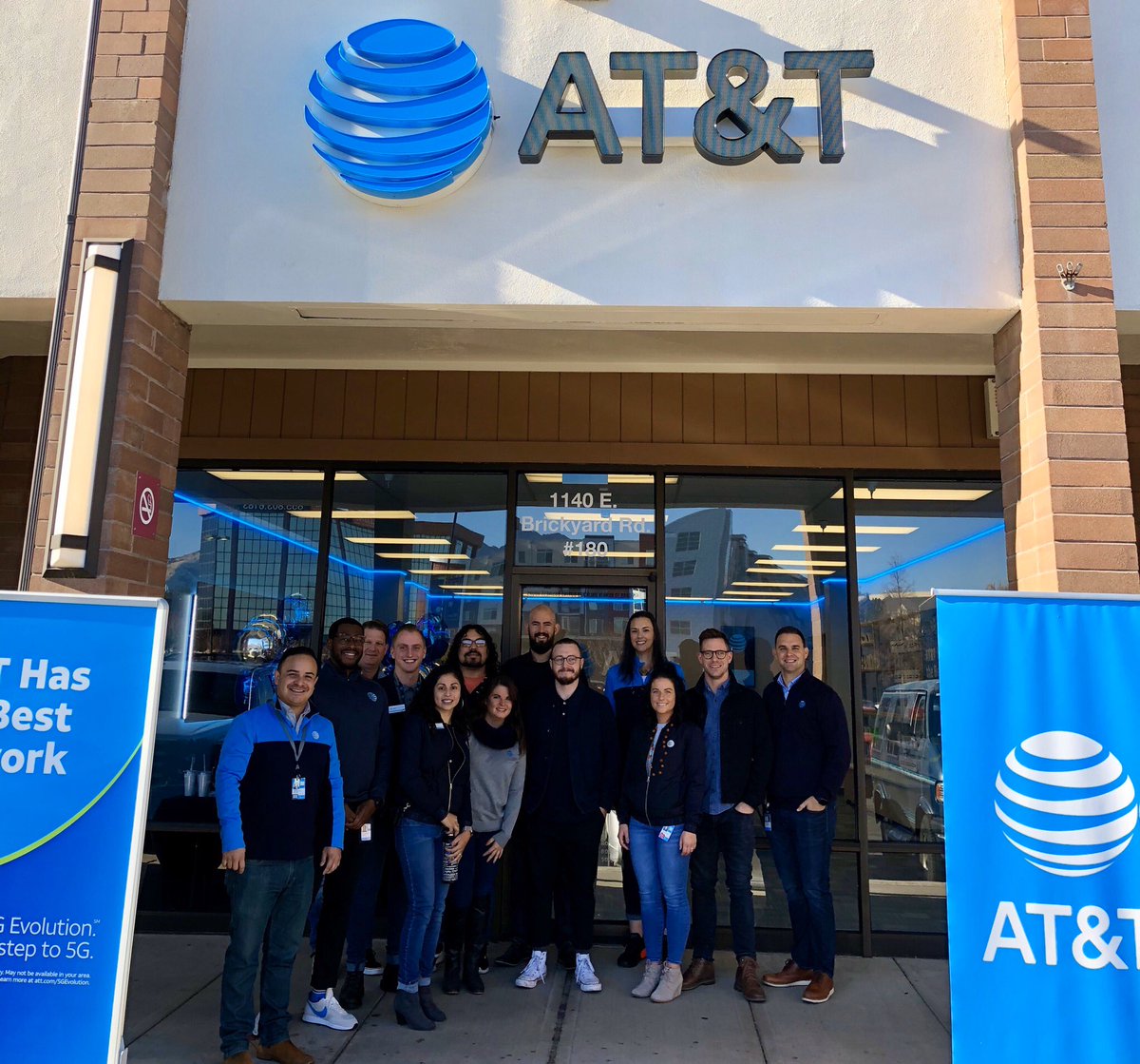 Happy Halloween from your newest AT&amp;T store! #LifeAtATT #GoWest 💙