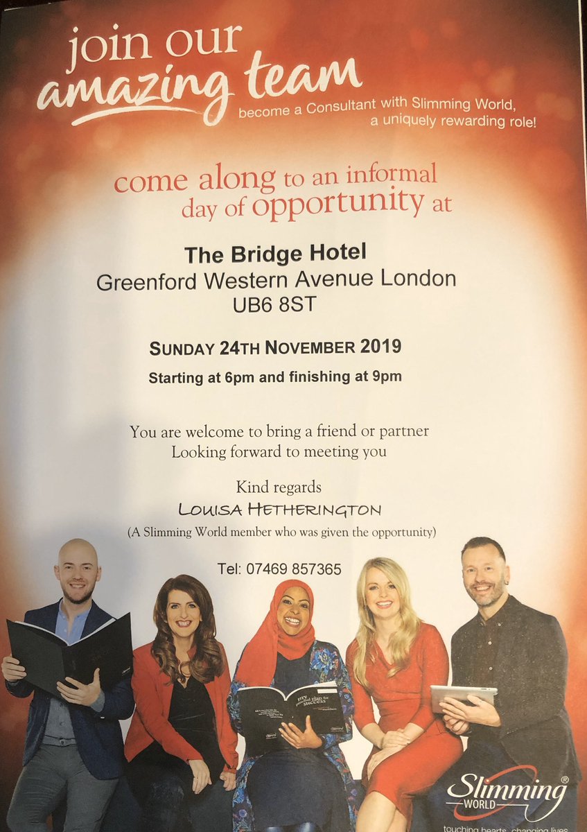 Slimwithlisa's tweet photo. #best #job ever
Love SW
#Fun #Laughter
I #Love @SlimmingWorld
#SlimmingWorld
#weightloss
#SWGolden
#Slim4Xmas
#Slim4Life
#Hanwell #Brentford #KensalRise #Harlesden
https://t.co/OLA6ikGqd7 https://t.co/R41Rsk695T
