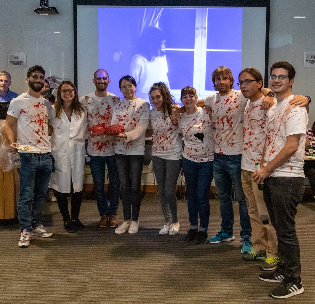 #HappyHalloween from the Quadrato Lab! I raised them with organoids but now they want brains!