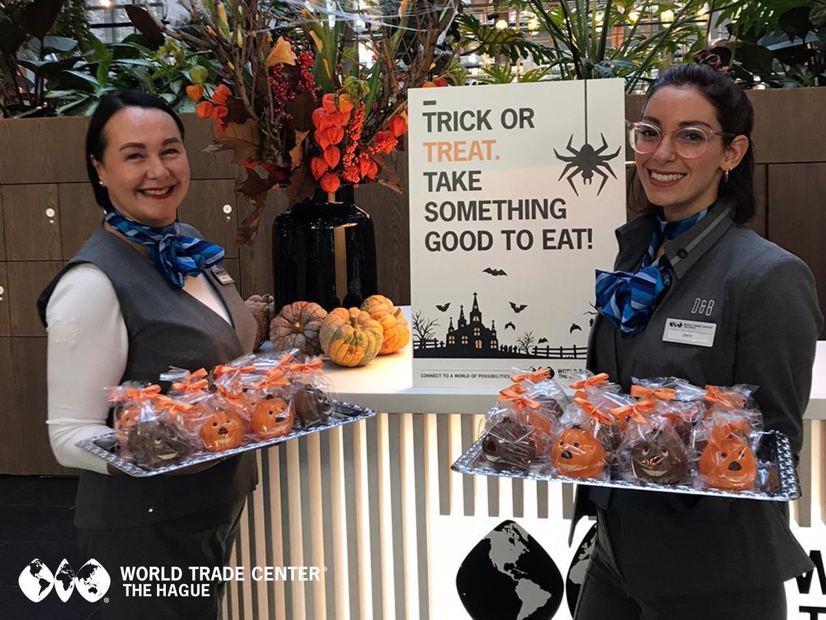 TRICK OR TREAT?

We gave you something good to eat! Our supply of chocolate pumpkins has run out fast 🎃