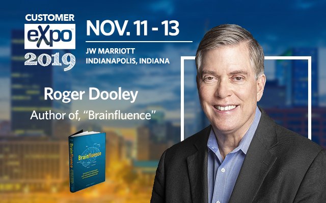 CustomerExpo's tweet photo. The well-known author of #Neuromarketing blog, Roger Dooley, is back to this year's #CustomerExpo. Grab a chance to meet and listen to his widespread thoughts on #customerservice and #micromarketing! https://t.co/1OkyKJtGP8 https://t.co/F3zSsRvrBk