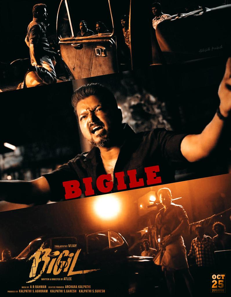 PKHKVK's tweet photo. After #Kaththi its #Jeevanandhan
After #Mersal its #Vetrimaran
After #Bigil its #Rayappan
BIGIL RAGE EVERYWHERE
Short time #Rayappan is a lifetime character.
#Bigil
#Whistle
#BigilHits200CRs
#BigiluBigilu
#BigilDiwali https://t.co/DJIpUsNhqB
