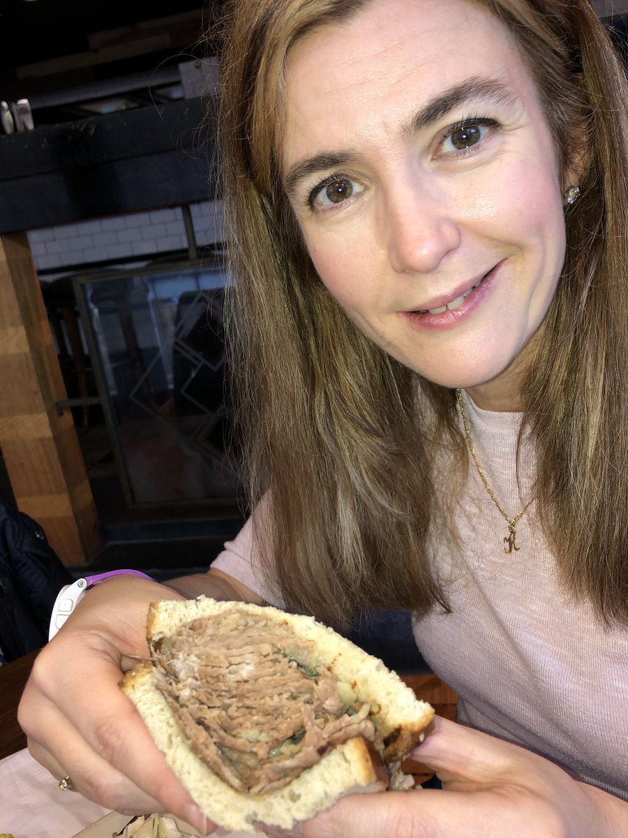 cpt_fantastic75's tweet photo. Sandwich heaven after a run around Central Park with Mrs Rip!!! #roxydeli #nyc https://t.co/uN71OGGyKI
