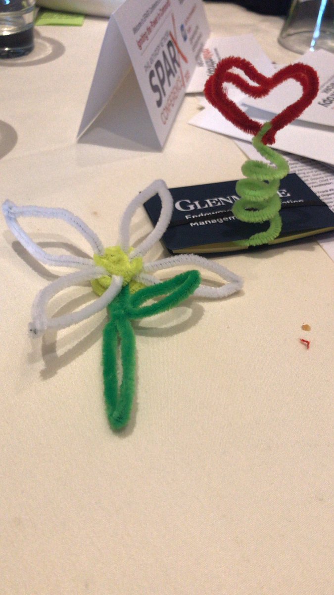 judginforalivin's tweet image. .@LizDozier too interested to tweet. Making pipecleaner art to help me process. Thank you for your words. (Thank you @philanthropyPHL for the art supplies) #SPARXConference