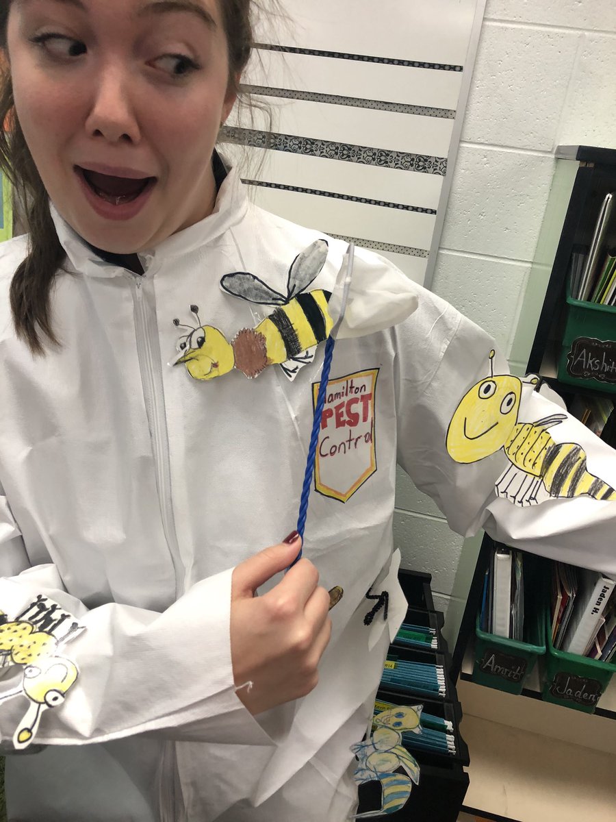 MrsSiegel2's tweet photo. Why not ask the kids to make your costume for you? #halloween2019 #empowerkids @HamiltonHawks82 https://t.co/q5ZBkzIxwP