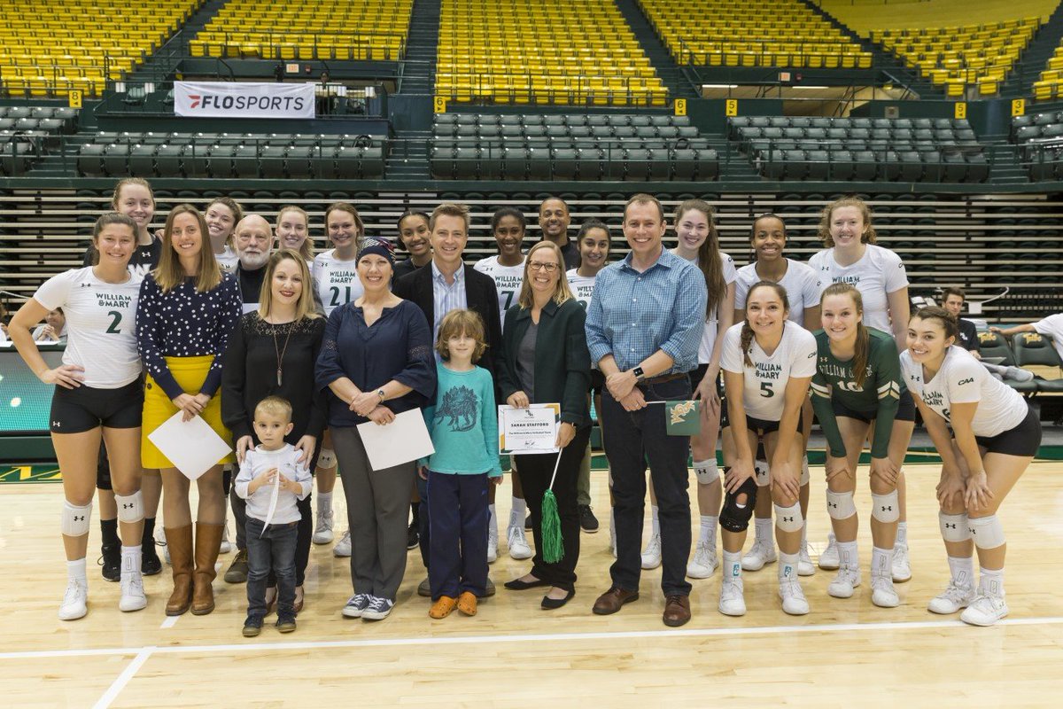 WMTribeVB's tweet photo. A huge thank you to the MVPs - Most Valuable Professors - who cheered on the Tribe last night. We appreciate your support! #GoTribe #MVPnight #OurStateOurTribe https://t.co/kigTaK3ICK