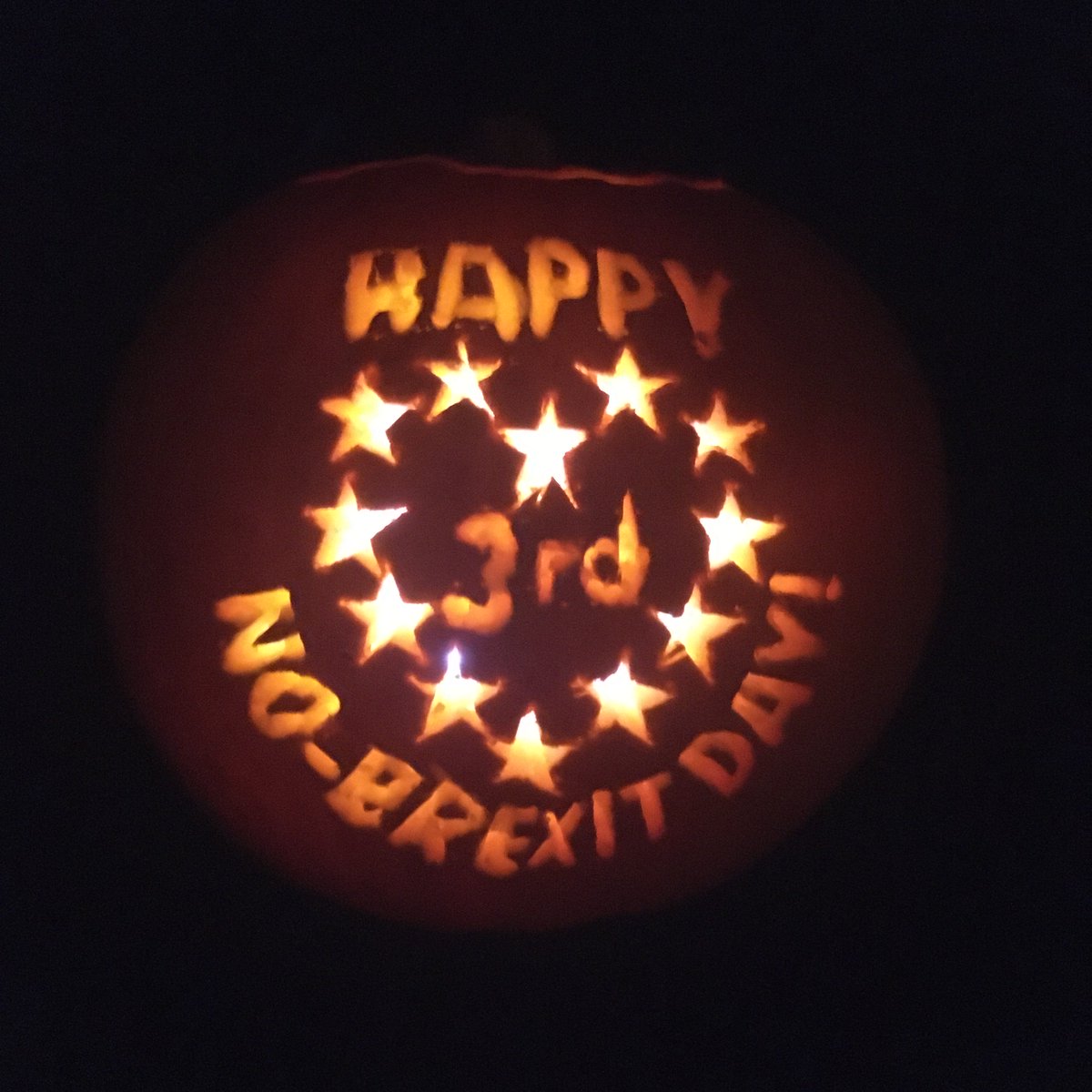 StowShirts's tweet photo. Hope you're having a great one! #NoBrexitDay #BritainHasExploded #brexitriots #pumpkincarving https://t.co/rczli4hedk