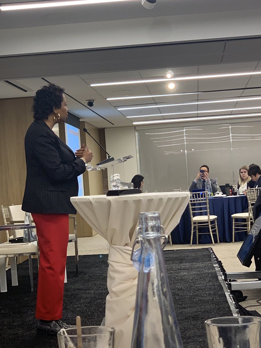 mppeptalk's tweet photo. Rep. Yvette Clarke delivers remarks addressing the “Algorithmic Accountability Act” #MMTC19 @RepYvetteClarke https://t.co/cch4aD1ryL