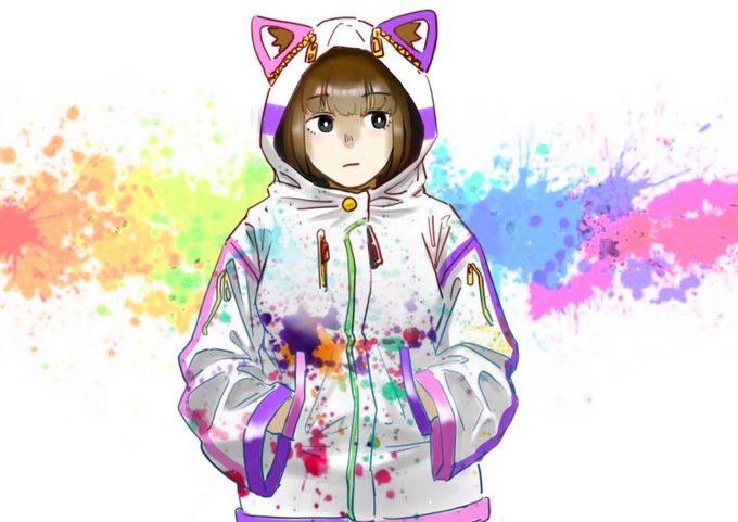 「animal hood cat ears」 illustration images(Oldest)