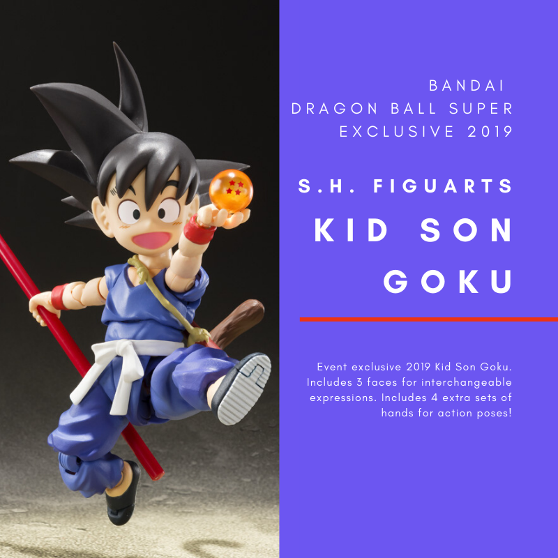 GalacticToyz's tweet photo. Check out this awesome event exclusive figure from Bandai of #KidSonGoku!
He looks great and will make an adorable addition to any #DragonBall collection. Pick yours up today! https://t.co/Bgrio2FT69
#Bandai #DragonBallExclusive #ExclusiveFigure #DragonBallCollectibles https://t.co/4VUyiG36on