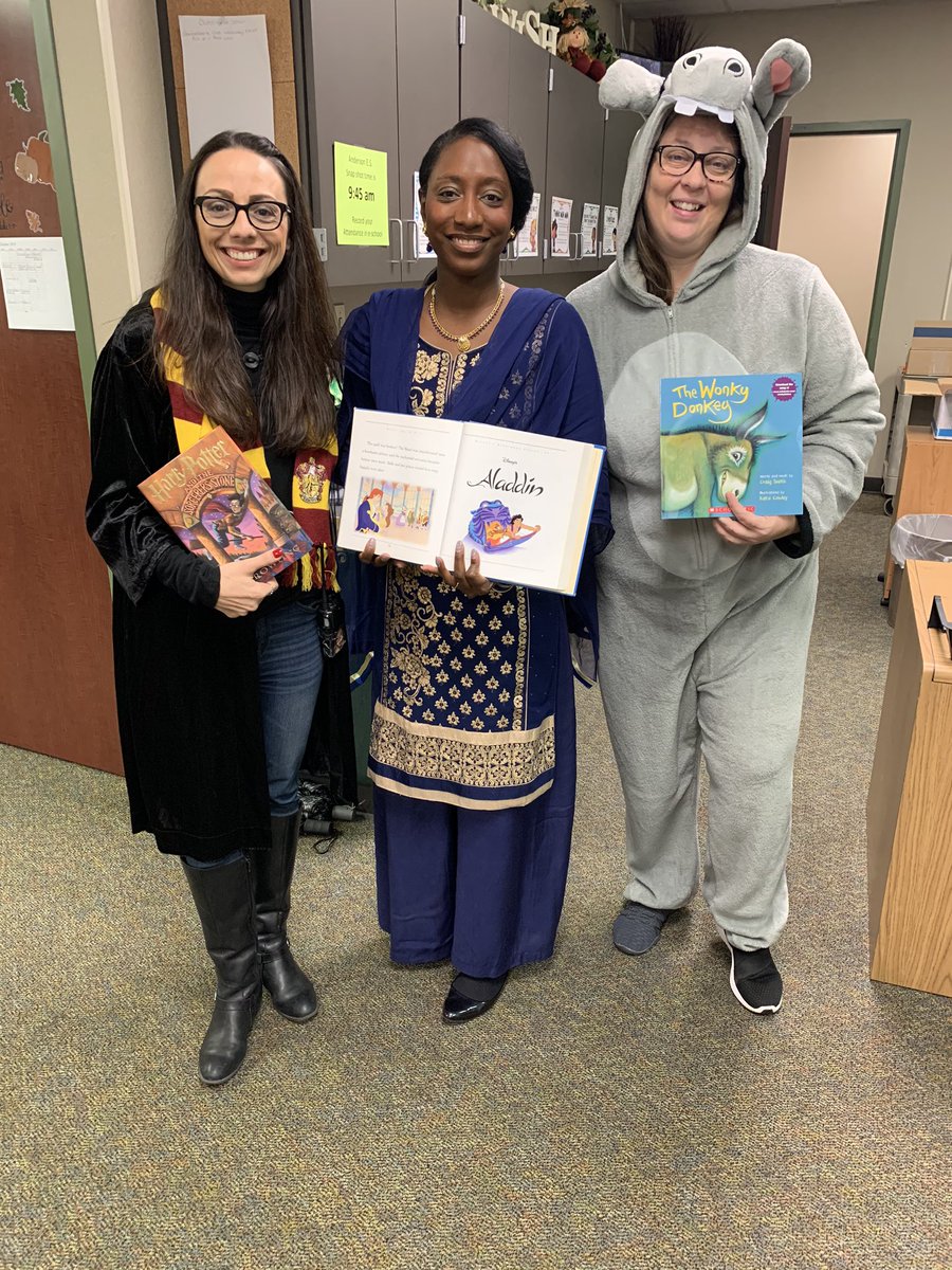 AEScounselor's tweet photo. Gator staff is ready for Storybook Character Day! #redribbonweek2019 #storybookcharacterday @AndersonGators @AEScounselor @SpringISD https://t.co/dJ9n0Adt7M