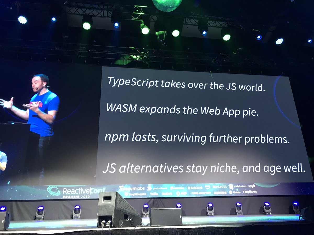 patient_dc's tweet photo. @rtfeldman thanks for that talk! It did really sound as objective as possible for the nearest future. https://t.co/inGYFLVujO
