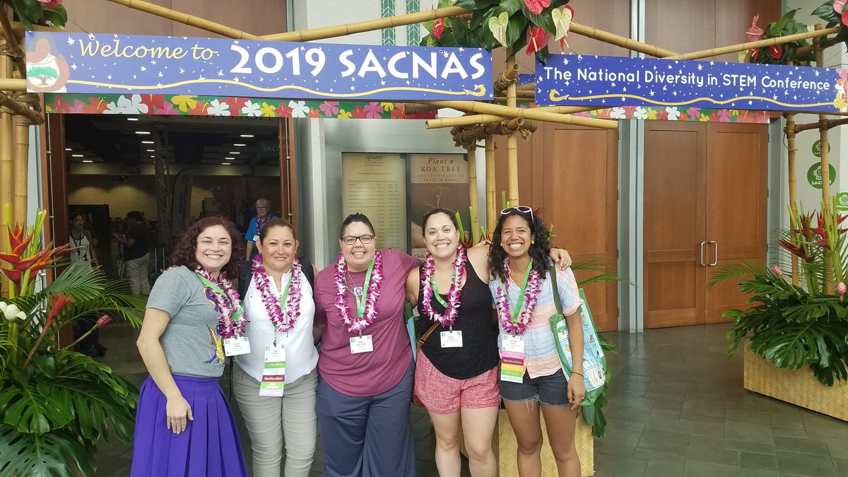 The first full day of #SACNAS2019 officially starts today! Excited to spend the next three days catching up with friends & colleagues and meeting new #sacnistas! #STEM #thisiswhatascientistlookslike #truediversity #lpsli