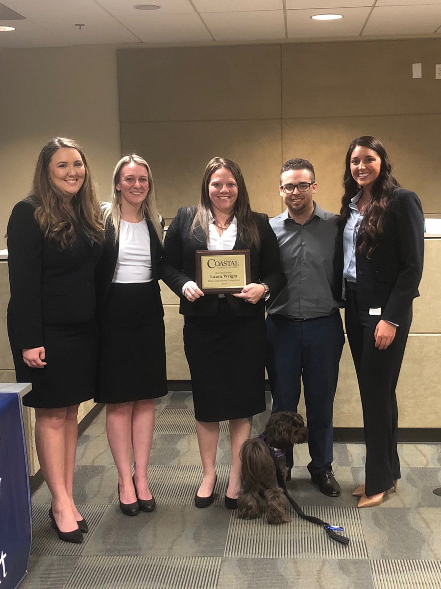 FloridaCoastal's tweet photo. Congratulations to our Internal Moot Court Competition winners!

First Place: Elaina Seyfang
Second Place: Austin Kwikkel
Best Brief Writer: Laura Wright

#FCSLProud #CoastalLaw #MootCourt https://t.co/ZLqTVQzfuk