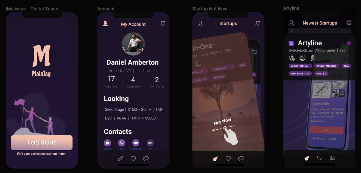 TagMain's tweet image. HEY HEY!  
One like = 10$ 
Enjoy us!
 Find Investers!  
Make your dreams come true!!!🎉
#investing #products #startup #tinder #ycombinator #500startups #maintag #halloween2019 #ElonMusk