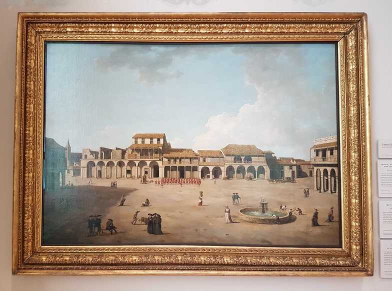 So this is how #Havana looked like in 1760! Cool painting at the #QueensHouse in Greenwich. Blog post about my day in Greenwich: leapintoadventure.com/a-day-in-green… #travelblog