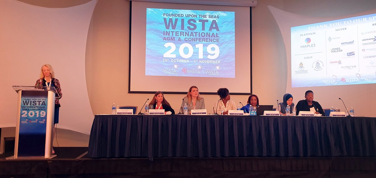 Deboravalera_'s tweet photo. IMO WIMAs around the world - How organizations like WIMA and WISTA can work together to challenger gender. With @BuniHbuni Director of the @IMOHQ Gender Program, Despina Panayiotou President of @WISTAInt, and other Presidents of WOMESA, WIMAC and WIMA Asia. https://t.co/w5KZjU6Ss3