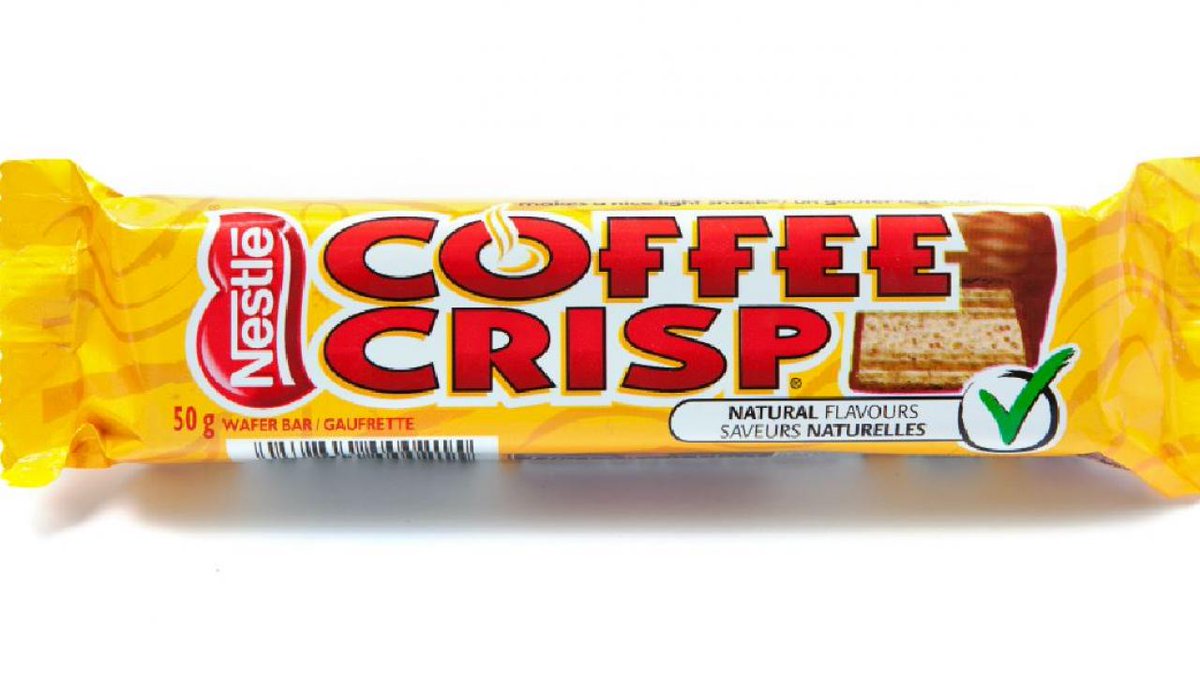 therundowntvo's tweet photo. Bland, pleasant, unambitious: Why Coffee Crisp is the ultimate Canadian treat: https://t.co/KSBYk7uLVy by @coreymintz #halloween2019 https://t.co/OIXNd0g2mH
