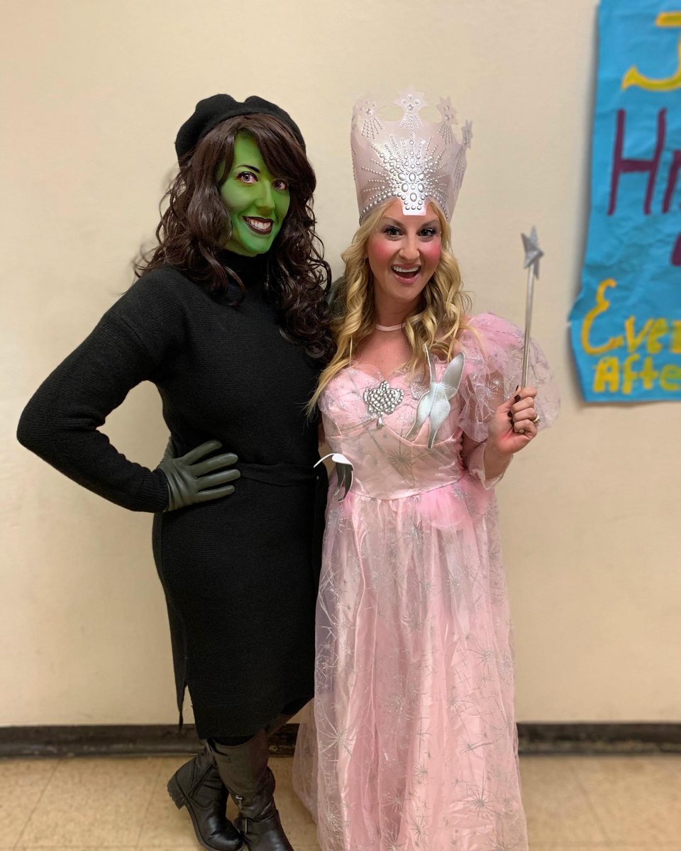 Our drama department is Wicked! Elphaba and Galinda