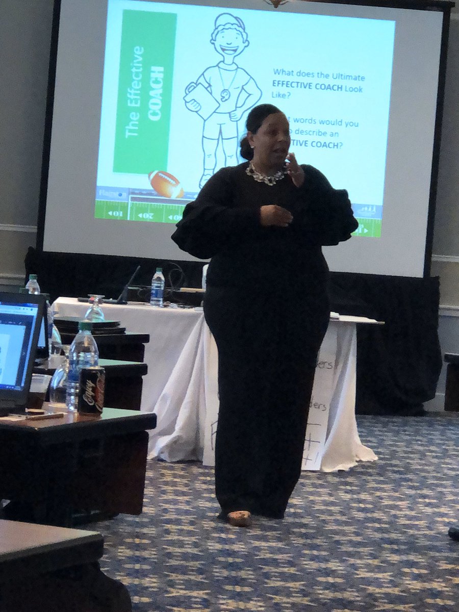 Michelle Hairston is sharing effective coaching strategies at today’s Recently Appointed Administrators’ workshop <a href="/VTSchoolLeaders/">VTSchoolLeaders</a>