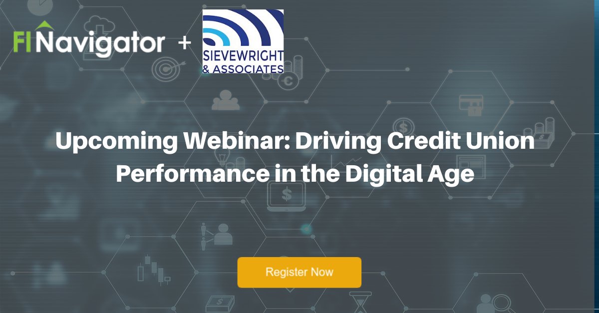 Looking for guidance on #creditunion digital transformation?

If so, you won't want to miss our webinar featuring <a href="/msieve/">Mark Sievewright</a> as we discuss how credit unions are facing disruption - and more importantly - what you can do about it. 

Register here:  ow.ly/RD4K50wU9cR