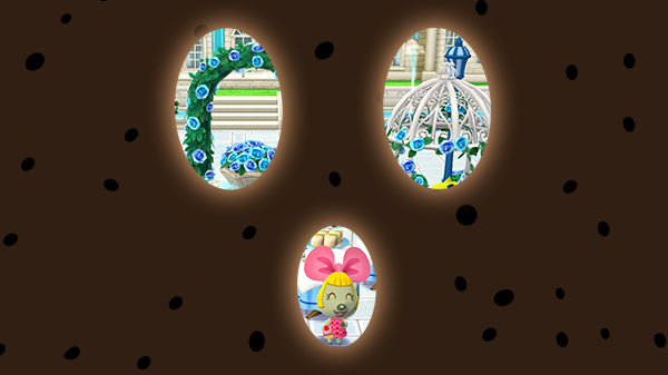 animalcrossing's tweet photo. Since we've got a new event starting soon, I asked our gyroid friend to give us a little preview. Take a peek at this pretty outdoor party space! Penelope's enjoying it, that's for sure! https://t.co/zQC4mFPgIW