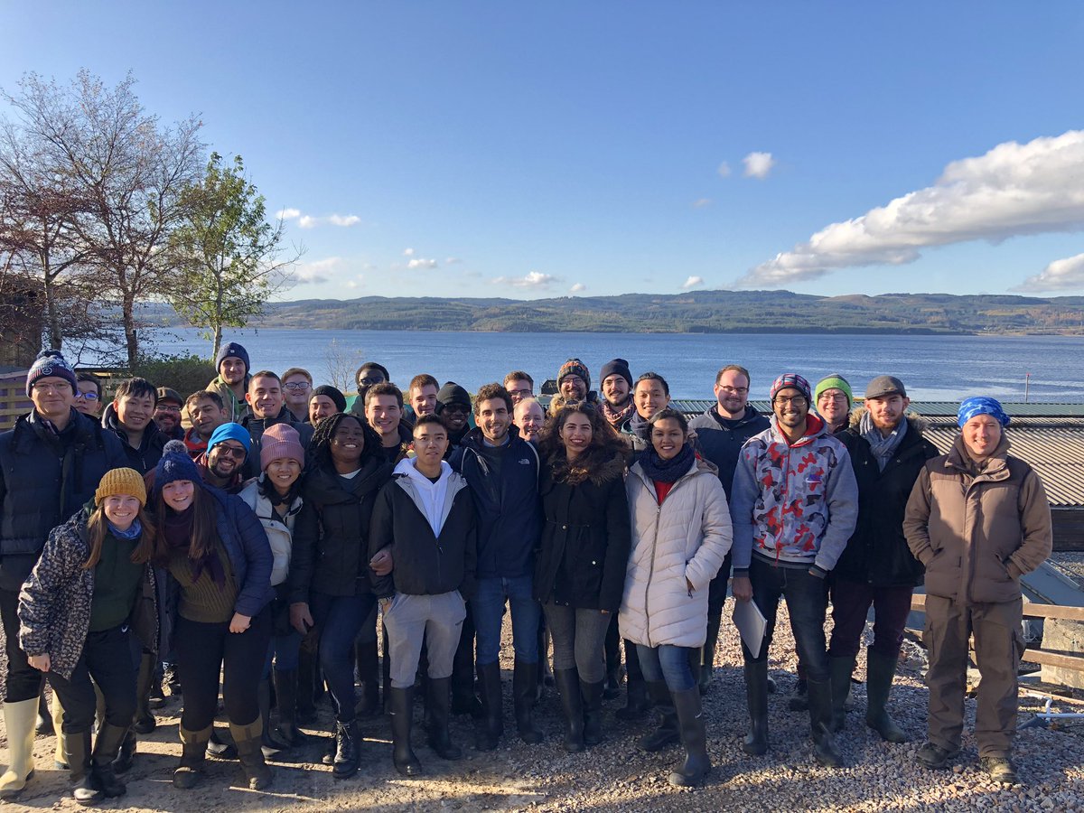Great day to be visiting fish farms in Scotland. Another successfull study tour with Stirling Master in aquaculture.<a href="/IoAStirling/">Institute of Aquaculture</a> <a href="/StirUni/">University of Stirling</a> <a href="/StirlingScience/">Stirling Natural Sciences</a> <a href="/GighaHalibut/">Smoked Gigha Halibut</a>