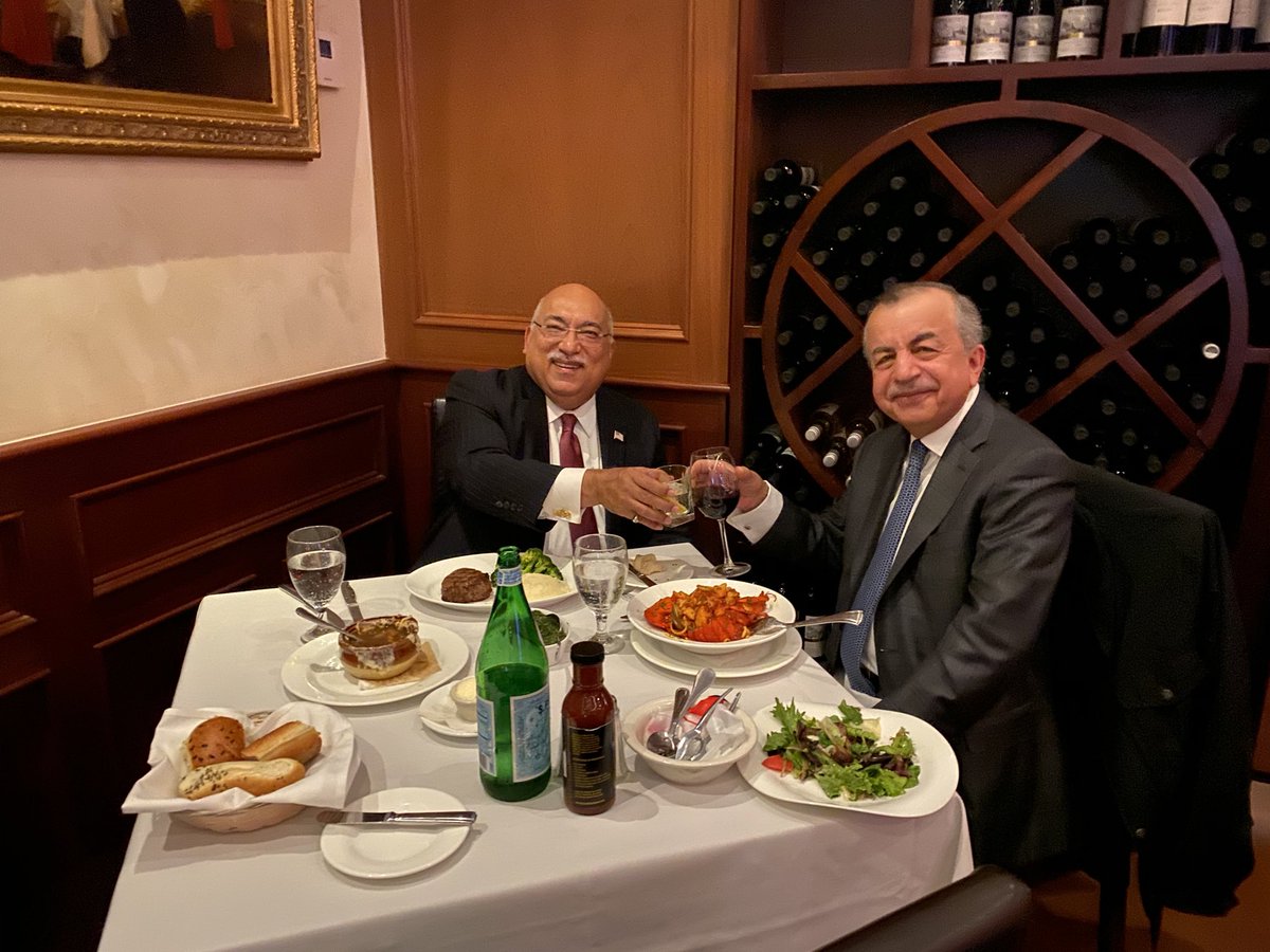 RaviBatra's tweet photo. Celebrating distinguished world class diplomat from #Afghanistan, dear H. E. #ZahirTanin🤗😘, who is entrusted to govern #Kosovo #UNMIC on behalf of #UNSC @UN @USUN @RussiaUN @franceonu @UKUN_NewYork @Chinamission2un @USAmbUN @SecPompeo @RepEliotEngel @State_SCA @BradSherman🇺🇸😘 https://t.co/xr0JzSFGTm
