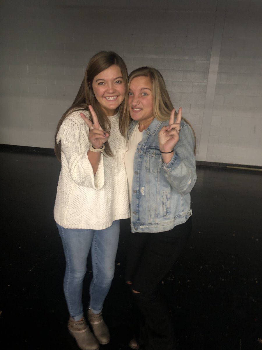 McKenzie Kempf and Lindsey Malott- juniors
