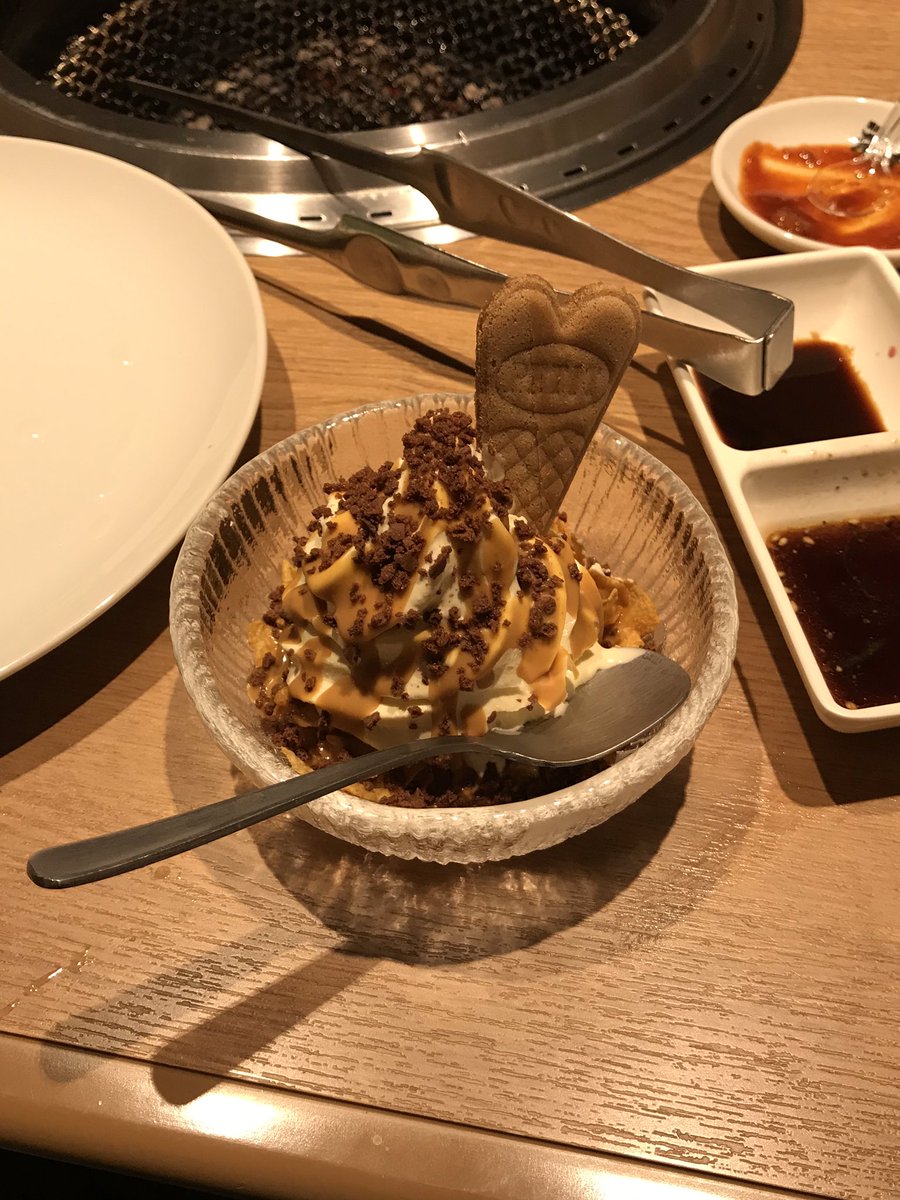 焼肉屋デザート