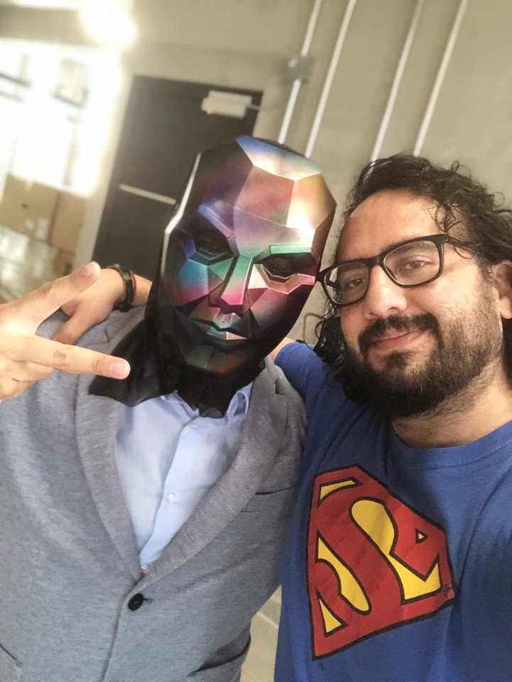 karaokulta's tweet photo. Así se vio más o menos algunos guerreros #KO en Halloween 🎃 #KaraOKulta en #KOCCD el día de hoy ! Gracias 🙏🏼 #klan por participar! 🦇 #gamedev #indiedev #karaokulta #games #culturakaraokulta https://t.co/y8ZA6juKbr